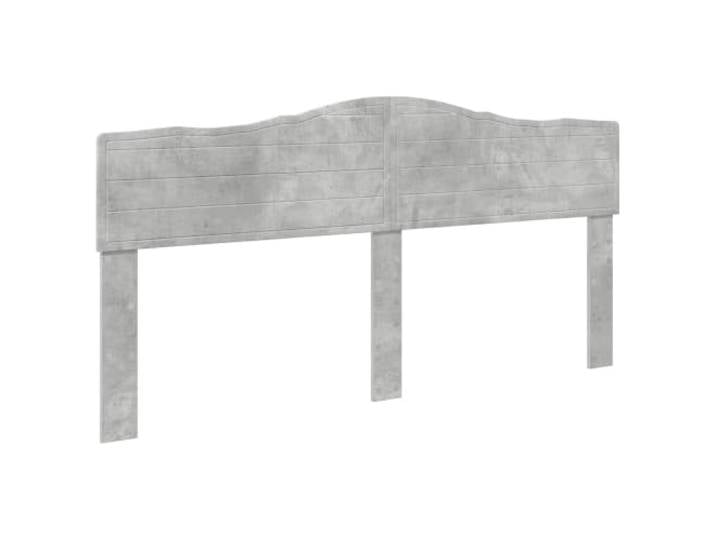 Makastle Kopfteil Beton Grau Holzwerkstoff 203x90 cm Einfach zu reinigen