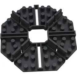 Karle und Rubner, Muttern + Unterlegscheiben, Plattenlager P-Fix Pack = 15 Stck (M10)