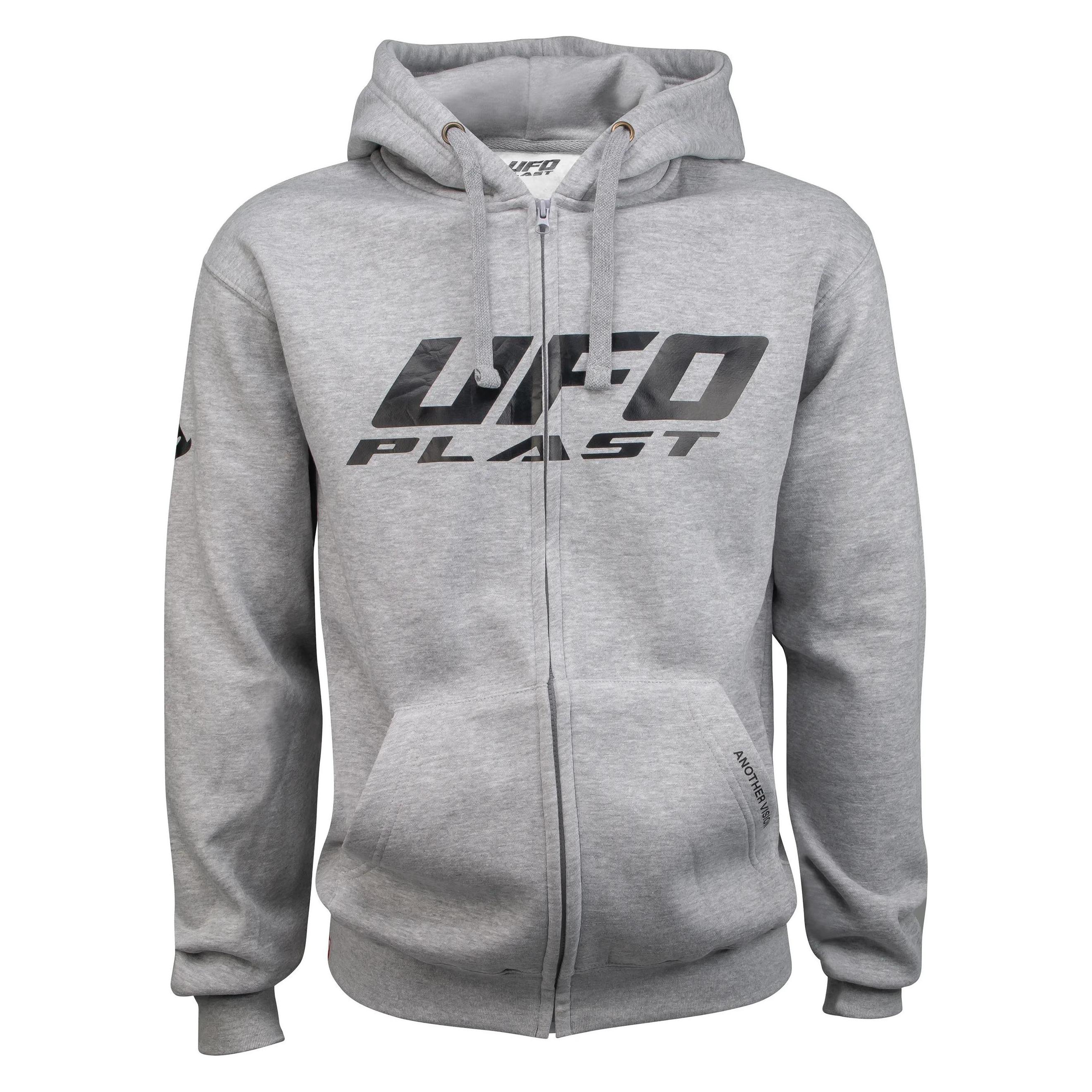 Ufo Plast Hoodie Sweatshirt Ufo Grey Gr. L (MG04543-L)