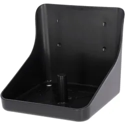 Kerbl Lecksteinhalter Kunststoff, eckig schwarz - 324793 - schwarz