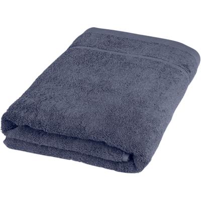 Badetuch ROSS "Rubin", blau (denim), B:70cm L:140cm, Frottier, Baumwolle, Handtücher, Badetuch, 100% Baumwolle