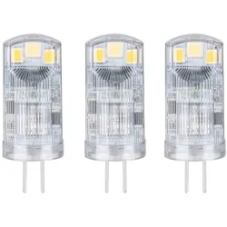 Paulmann Standard 12V LED Stiftsockel G4 3er-Pack  3x200lm 3x1,8W 2700K  Klar 29143