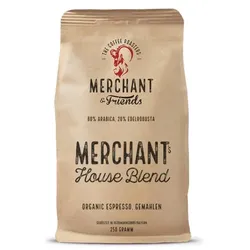 Merchant & Friends Merchant ́s House Blend gemahlen bio 250g