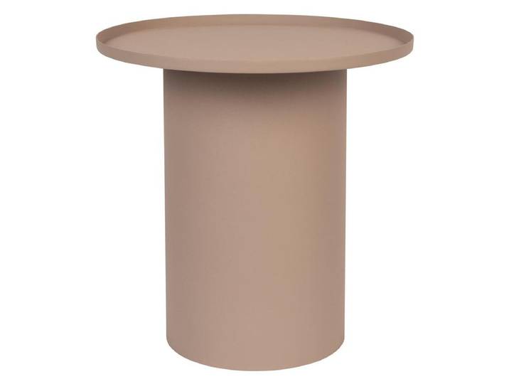 Beistelltisch Sverre Rund – aus Metall - Rosa - Luxusbetten24