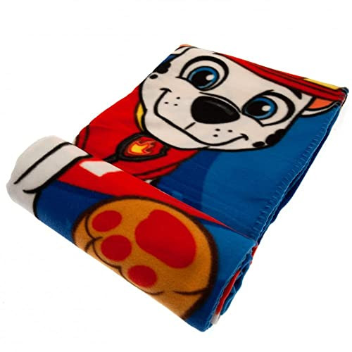 Brandmac Paw Patrol XL fleecedeken met Chase, Marshall en Skye, 170 x 130 cm