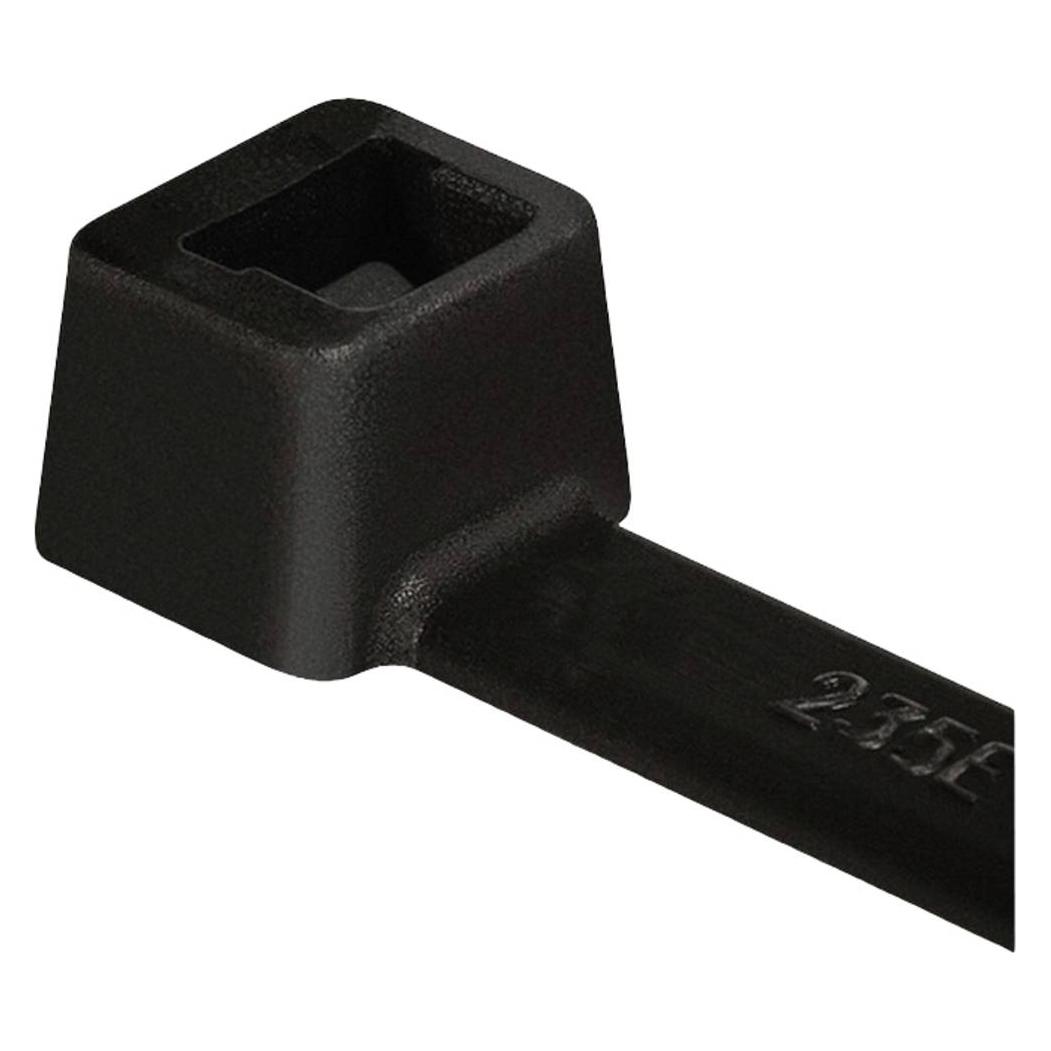 HellermannTyton 111-02217 T50I-PA11-BK (100) Kabelbinder 300 mm 4.60 mm Schwarz (Kunststoffkabelbinder, 300 mm, 100 Stk.) (111-02217)