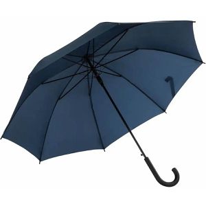 Idena Regenschirm 50109, dunkelblau, Auf-Automatik, Ø 100 cm, 88 cm, Stockschirm
