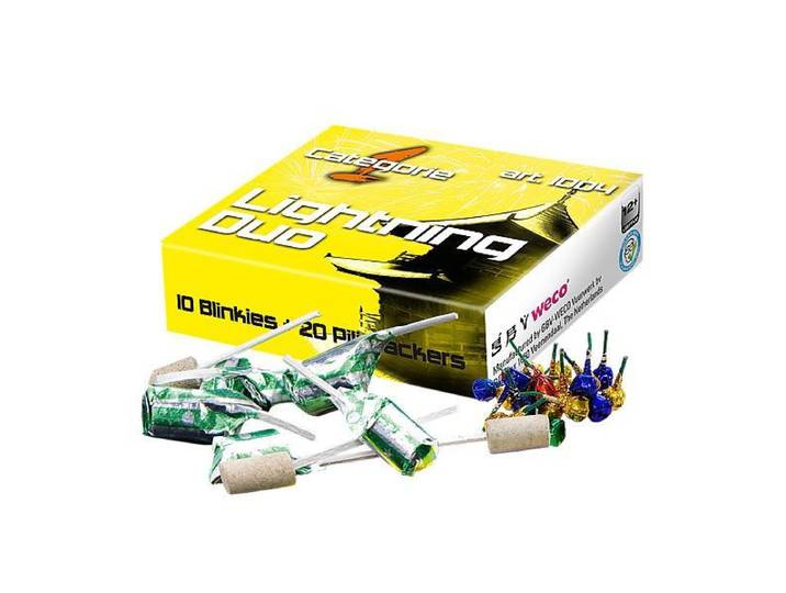 Lightning Duo - 30 stuks - Blinkies en Pili Crackers