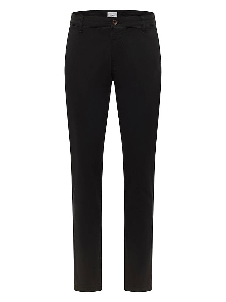 Mustang Chino "Brad" in Schwarz - W29/L32