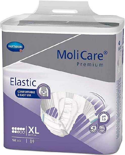 Molicare Premium Elastic 7 Gotas Tam XL 14 unidades