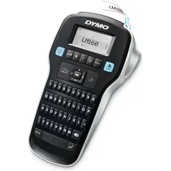 Dymo LabelManager 160, Beschriftungsgerät, Silber, Schwarz