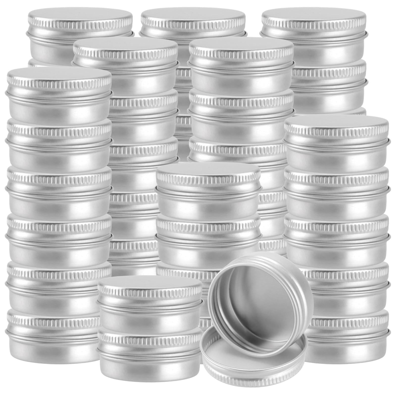 Dripio Verpakking van 48 zilverkleurige aluminium blikjes, 30 ml