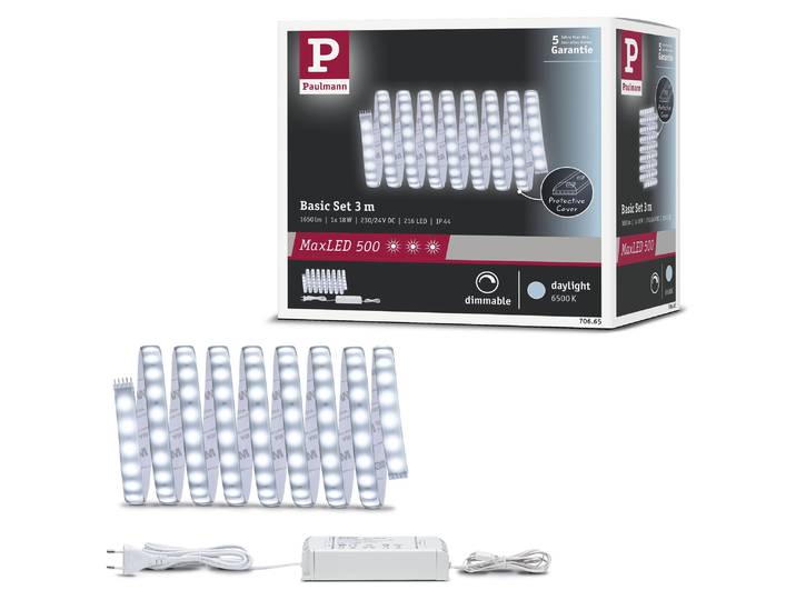Paulmann MaxLED 500 LED Strip Tageslichtweiß Basisset