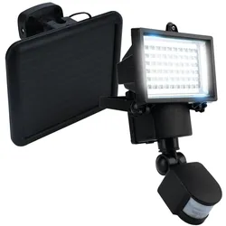 Casativo, Fassadenbeleuchtung, Solar-LED-Wand-Fluter für aussen, mit PIR-Sensor, 12 W, 750 Lumen, IP44 (750 lm, IP44)