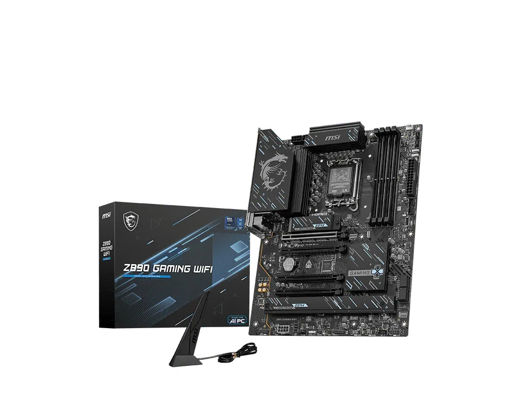 MSI Z890 GAMING WIFI ATX Mainboard - Sockel 1851