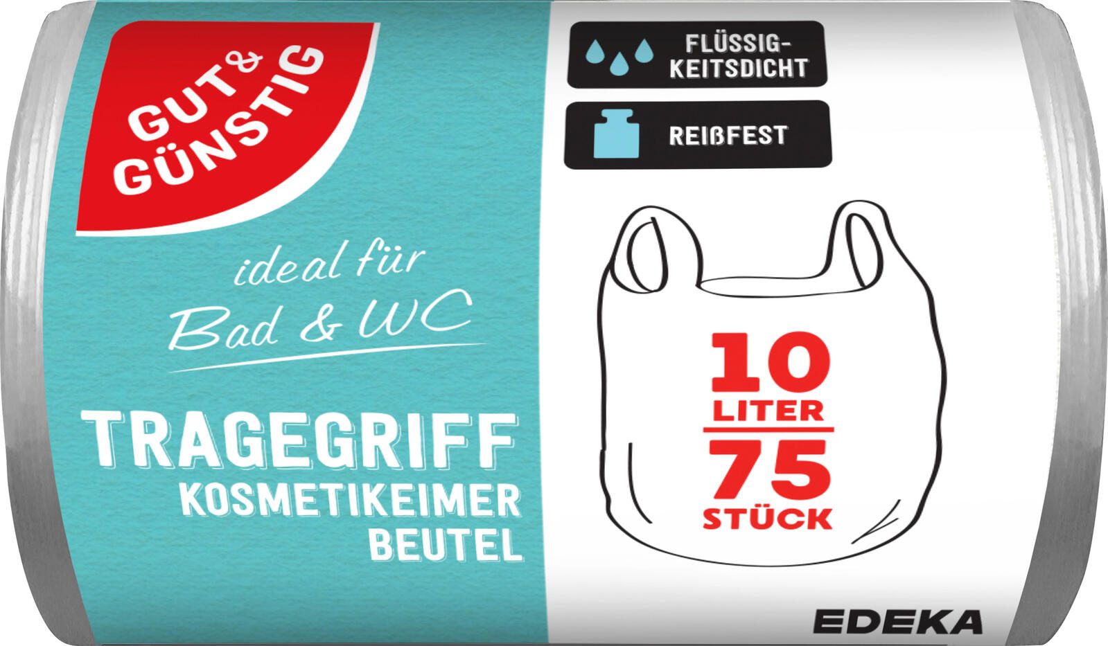 GUT&GÜNSTIG Kosmetikbeutel 10,0 l transparent 2677630005