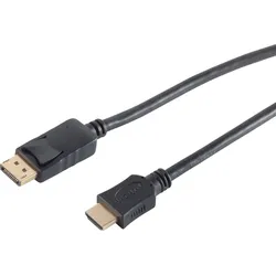 SHVP BS77495-2 - Displayport Stecker 20p > HDMI Stecker 5 m