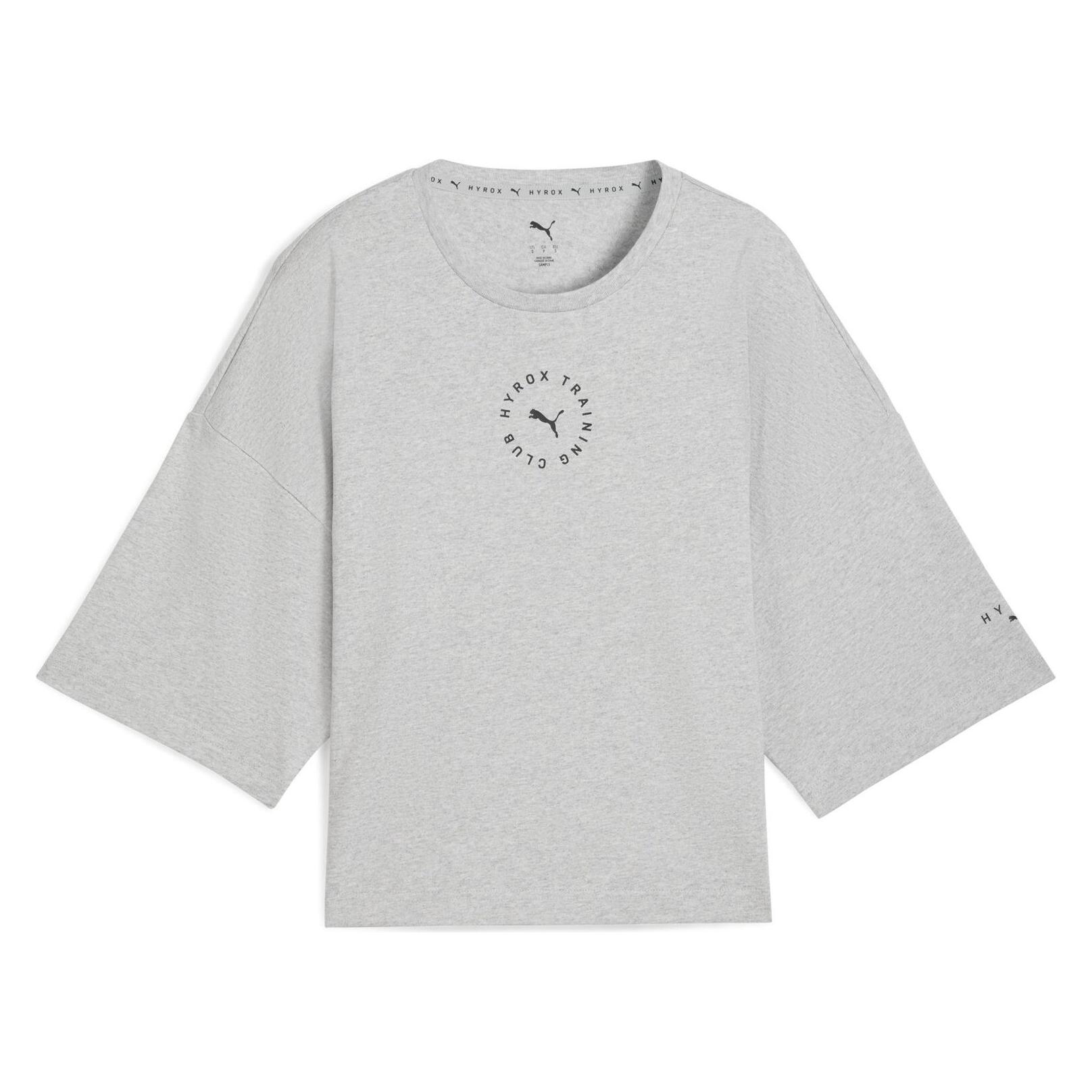 Puma W x Hyrox Cropped Lifestyle Tee (XS) (527639)
