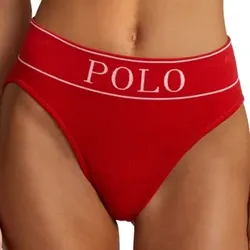 Polo Ralph Lauren High Waist Brief Rot Large Damen