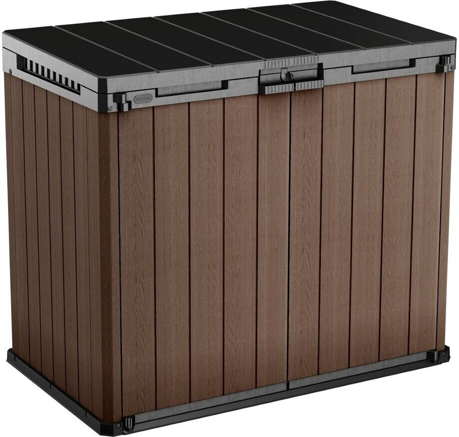 Keter Darwin opbergkist, 1100 liter, bruin, kunststof