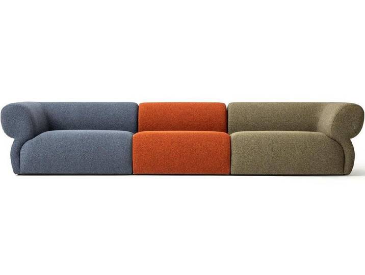 Xlmoebel Big-Sofa Modernes Polstersofa in elegantem Design für gemütliche Abende, Big-Sofa, Hergestellt in Europa