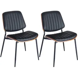 ESSZIMMERSTÜHLE 2er-Set Mid-Century Modern