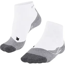 FALKE Herren Socken PL2 Short, Größe 44-45 in Weiß Weiß