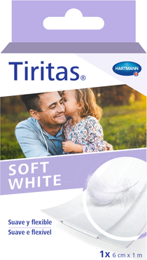 Tiritas Penso em Banda Soft White 1m x 6cm 1 un