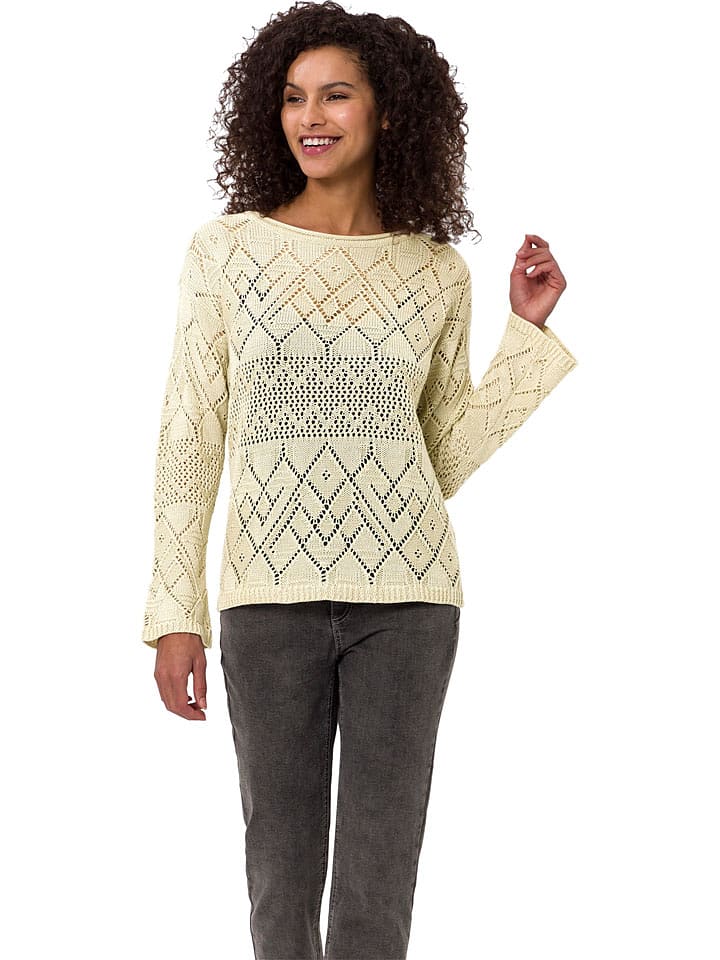 Heine Pullover in Gelb - 44