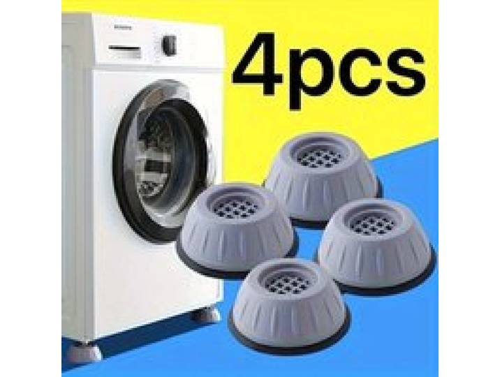 Anti-vibratiepads voor wasmachine, universele schokdempervoeten, antislip wasmachine-droger voetstuk, geluidsdempende meubels