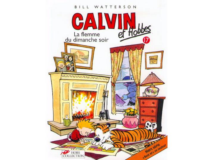 Calvin et Hobbes tome 17 La flemme du dimanche soir (BD)