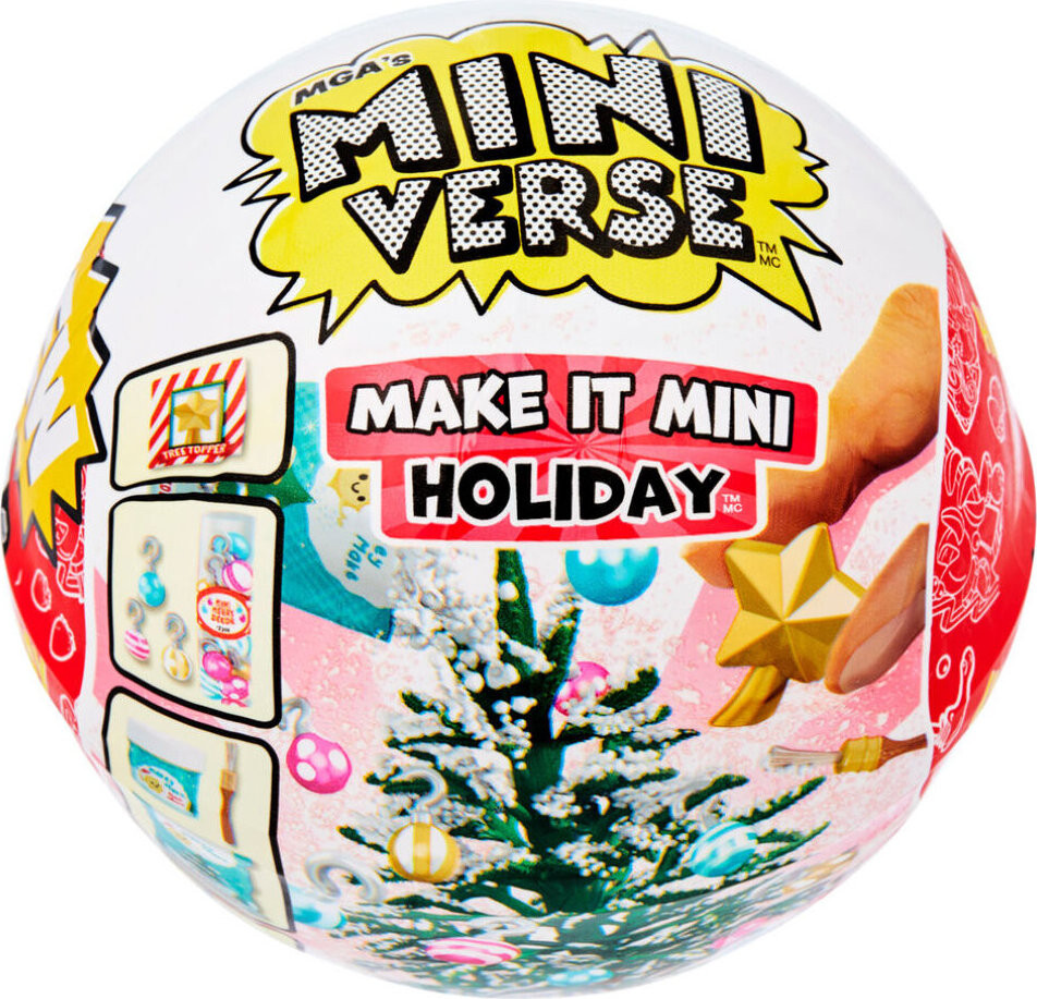 MGA Miniverse Make It Mini Diner Holiday gelicenseerde WB mini-collectie