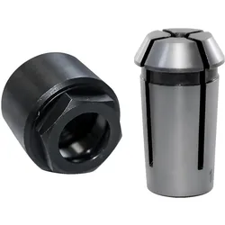 Mafell, Zubehör Maschine, Spannzangen-Set OZ 3,175 mm ( 1/8") bestehend aus Spannzange + Überwurfmutter