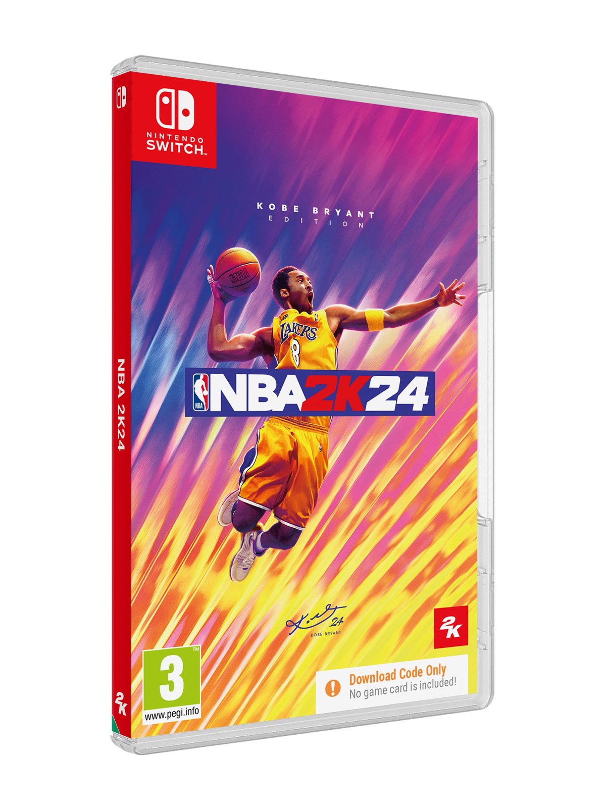 NBA 2K24 (Kobe Bryant Edition) (Code in a Box) - Nintendo Switch - Sport - PEGI 3