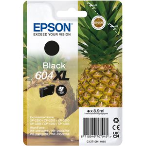 Epson 604XL C13T10H140 Ananas, schwarz, 8,9 ml, 500 Seiten Tinte