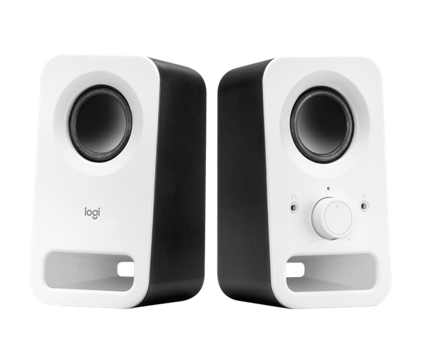 Logitech Z150 PC-Stereo-Lautsprechersystem weiß 980-000815