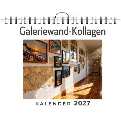 Galeriewand-Kollagen