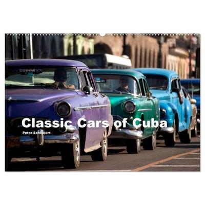 Classic Cars of Cuba (Wandkalender 2027 DIN A2 quer), CALVENDO Monatskalender