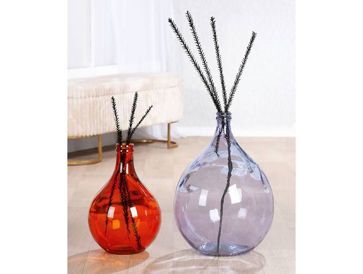 Vase de sol Cordoba Ø 40cm Bleu