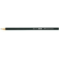 Faber-castell Bleistift 111101 Sechseckform B schwarz
