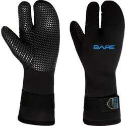 Bare 7mm 3-Finger-Neoprenhandschuh Mitt - Gr. 2XL