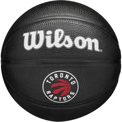 Wilson NBA Toronto Raptors Team Tribute Mini Basketball black 3