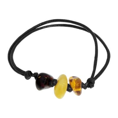 Armband OSTSEE-SCHMUCK "Ostsee-Schmuck Armband Anrike Armband Anrike", braun, Armbänder, Damen, 19cm, Bernstein, Armband