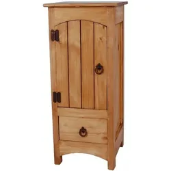 Mexico Unterschrank links Massivholz Pinie  Mexiko Möbel Mexikanisch