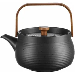 ASA Selection, Teekanne, Teekanne mit Holzgriff, black (0.60 l)