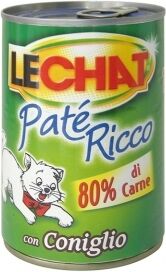 Monge & C. Lechat Pate' Gat C/coniglio