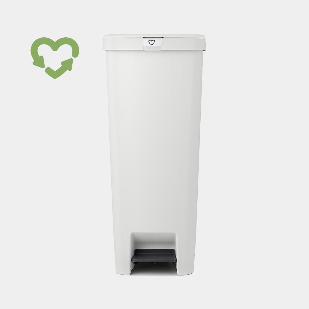 Brabantia StepUp afvalbak, 40 liter, lichtgrijs