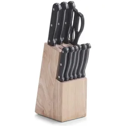 Zeller Present Messerblock, Messerblock, Beige
