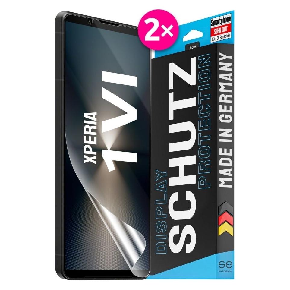 Smart Engineered se 3D Schutzfolie Sony Xperia 1VI (VPE 2) (2 Stk., Sony Xperia 1 VI) (SE0-F0101-0513-24-M)