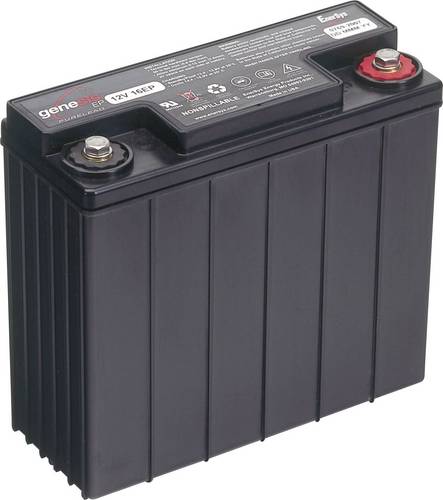 EnerSys Genesis 12EP16 G16EP 0769-2007 Bleiakku 12V 16Ah Blei-Vlies (AGM) (B x H x T) 182 x 168 x 76mm M6-Schraubanschluss